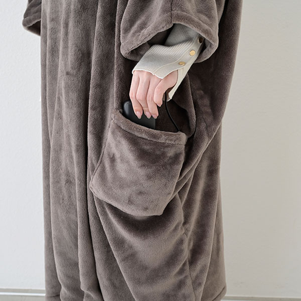 どこでも電気着る毛布 くるみケット