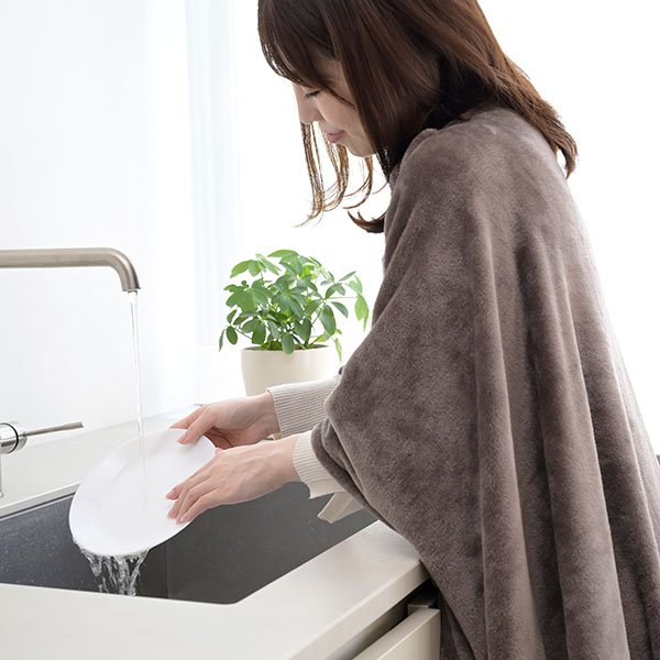 どこでも電気着る毛布 くるみケット