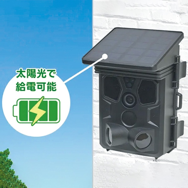 ソーラー防犯カメラ