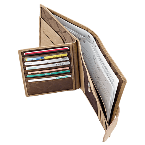 通院ウォレット オレンジ