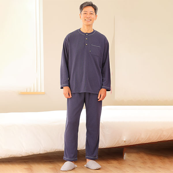 磁気パジャマ(上だけ/下だけ 単品) トップス(ボルドー) S