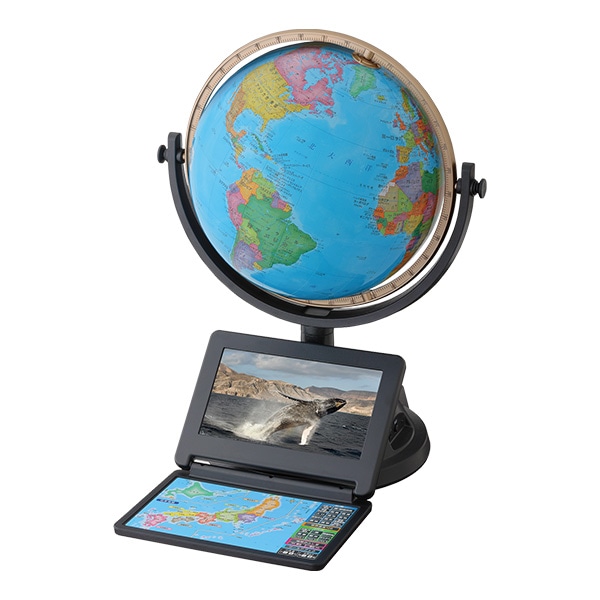 ドウシシャ しゃべる地球儀パーフェクトグローブ ネオ　説明書付き　美品 Amazon.co.jp: ドウシシャ しゃべる地球儀 パーフェクトグローブ