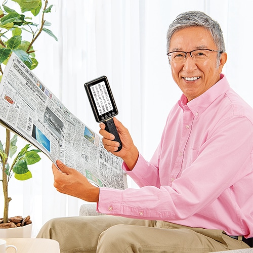 カシオ電子ルーペ