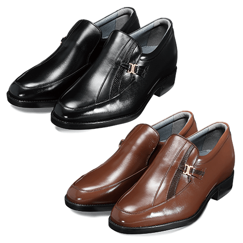 メンズアップシューズ ブラック 24.0cm