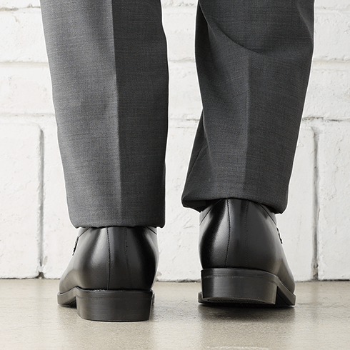 メンズアップシューズ ブラック 24.0cm