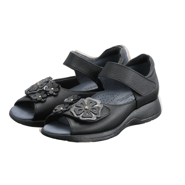 ５Ｅスニーカーサンダル ブラック Ｓ