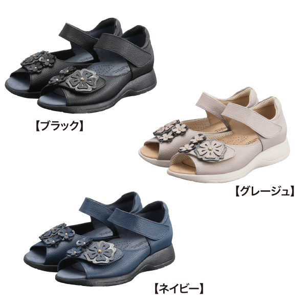 ５Ｅスニーカーサンダル ブラック Ｓ