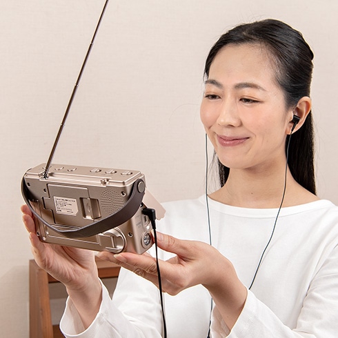 多機能防災テレビ