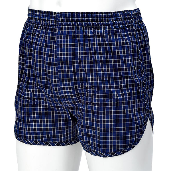 安心トランクス（3枚組） ブルー＆グリーン Ｍ